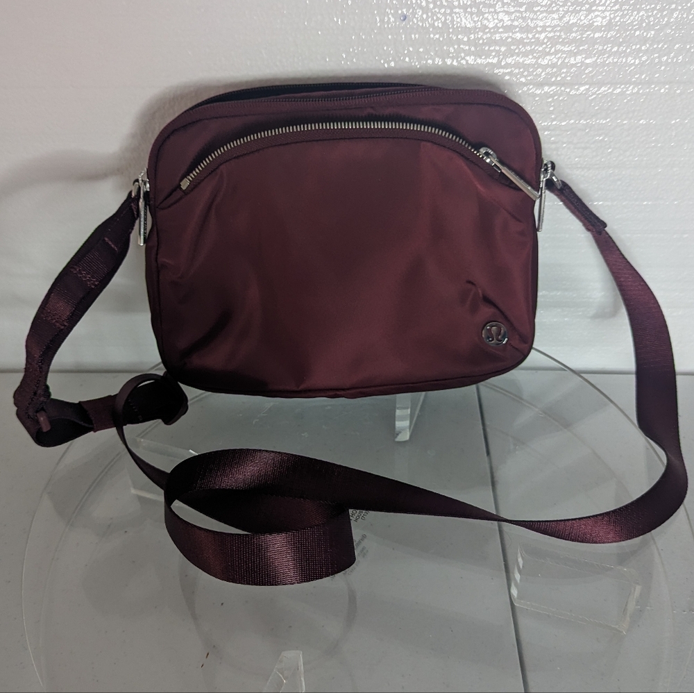 Lululemon Maroon Crossbody Bag